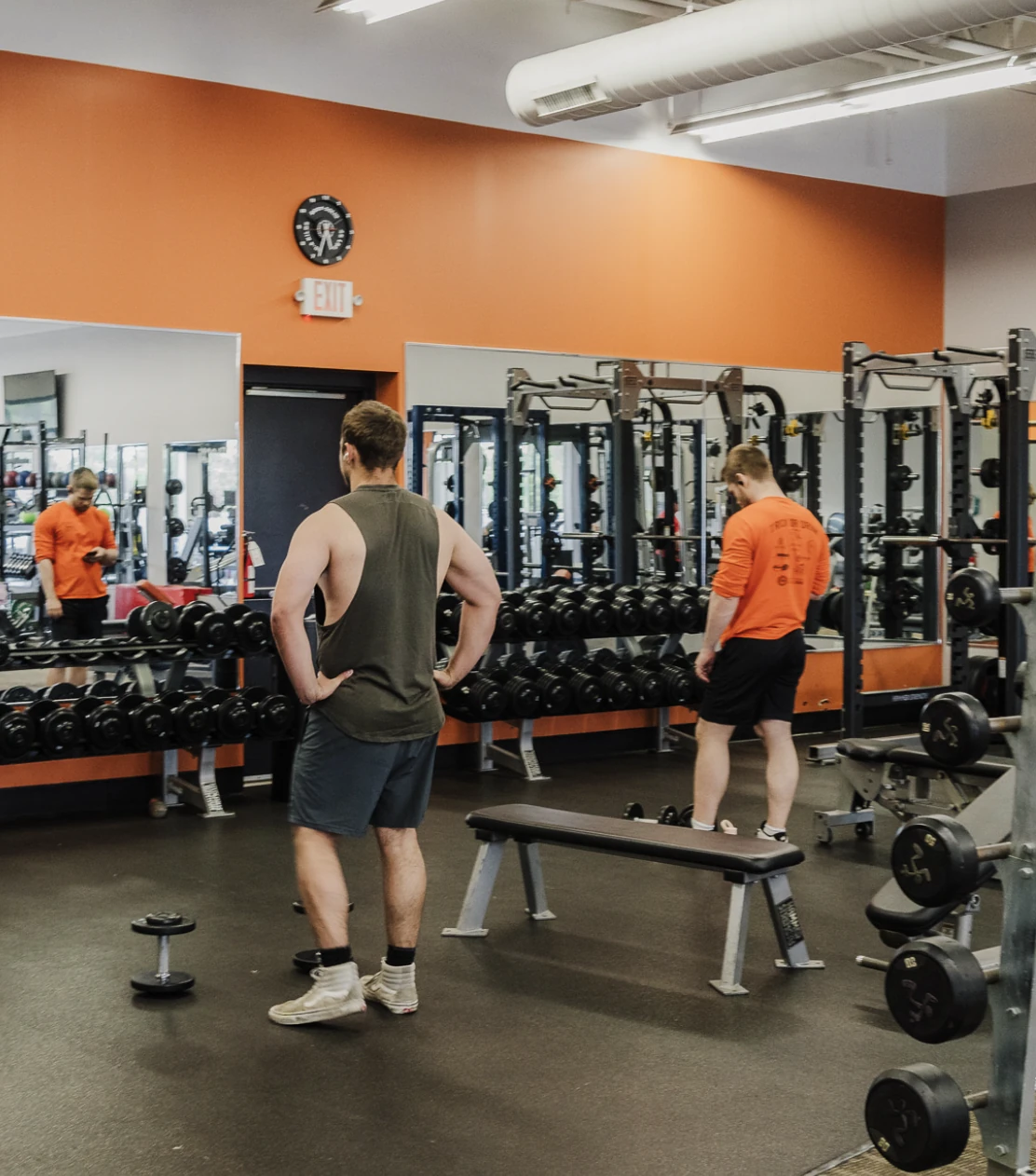 E’ville Fitness training floor on Harvard Drive